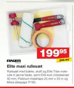 Bauhaus ANZA Elite maxi rullesæt tilbud