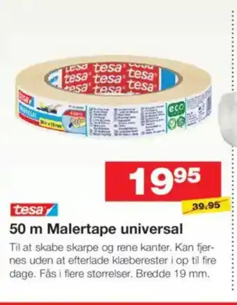 Bauhaus Malertape universal tilbud