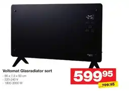 Bauhaus Voltomat Glasradiator sort tilbud