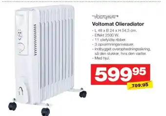 Bauhaus Voltomat Olieradiator tilbud