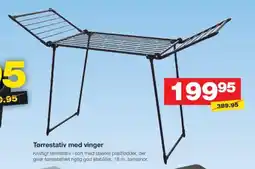 Bauhaus Tørrestativ med vinger tilbud