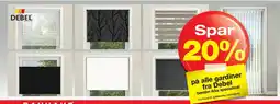 Bauhaus På alle gardiner fra Debel tilbud