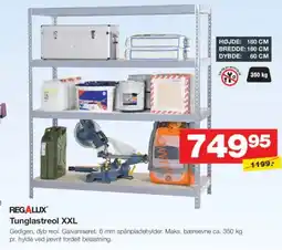Bauhaus REGALUX Tunglastreol XXL tilbud