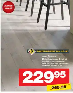 Bauhaus Højtrykslaminat Original tilbud