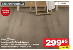 Bauhaus Laminatgulv Grand Avenue tilbud