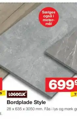 Bauhaus Bordplade Style tilbud