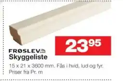 Bauhaus FRØSLEV Skyggeliste tilbud