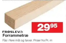 Bauhaus FRØSLEV Forrammetræ tilbud