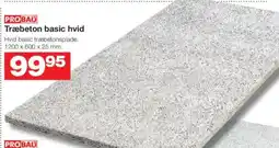 Bauhaus Træbeton basic hvid tilbud