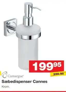 Bauhaus Camargue Sæbedispenser Cannes tilbud
