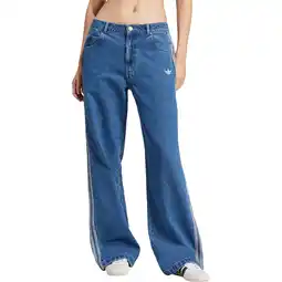 Sport 24 adidas Originals Denim 3-Stripes Bukser Dame tilbud