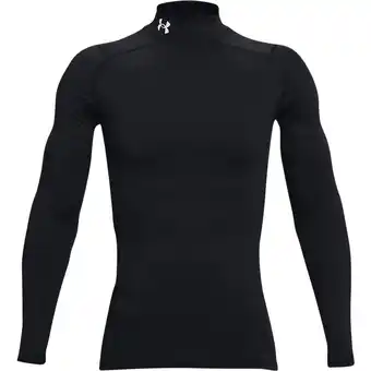 Sport 24 Under Armour Coldgear Compression Mock Langærmet Trænings T-shirt Herre tilbud