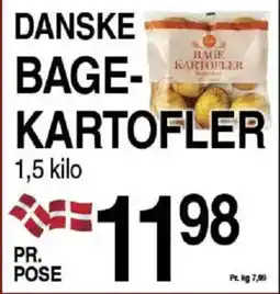 ABC Lavpris Danske bage- bage kartofler tilbud