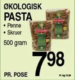 ABC Lavpris Økologisk pasta tilbud