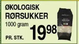 ABC Lavpris Økologisk rørsukker tilbud