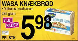 ABC Lavpris Wasa knækbrød tilbud