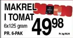 ABC Lavpris Makrel i tomat tilbud