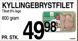 ABC Lavpris Kyllingebrystfilet tilbud