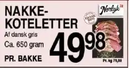 ABC Lavpris Nakke- koteletter tilbud