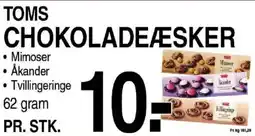 ABC Lavpris Toms chokoladeæsker tilbud