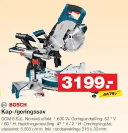 Bauhaus BOSCH Kap-/geringssav tilbud