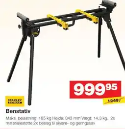 Bauhaus Stanley fatmax benstativ tilbud