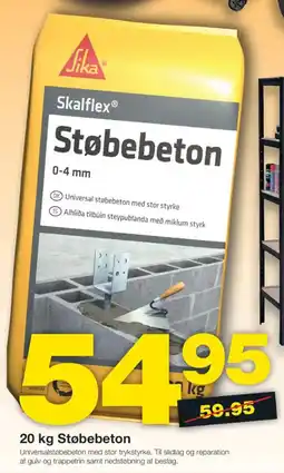 Bauhaus Støbebeton tilbud