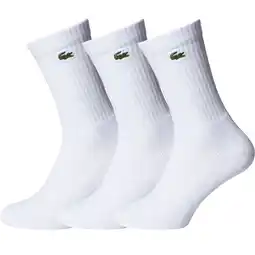 Sport 24 Lacoste 3-Pak High-Cut Strømper tilbud