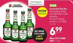 Citti Lammsbräu Bio-Bier tilbud