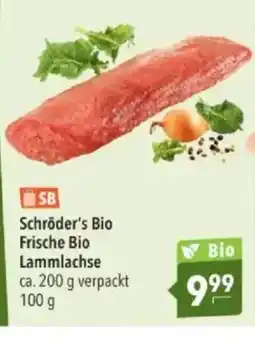 Citti Schröder's Bio Frische Bio Lammlachse tilbud