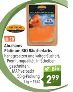 Citti Abrahams Platinum BIO Räucherlachs tilbud
