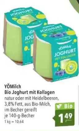 Citti YÖMilch Bio Joghurt mit Kollagen tilbud