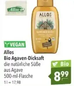 Citti Allos Bio Agaven-Dicksaft tilbud