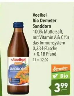 Citti Voelkel Bio Demeter Sanddorn tilbud