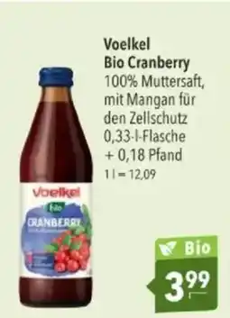 Citti Voelkel Bio Cranberry tilbud
