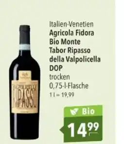 Citti Agricola Fidora Bio Monte Tabor Ripasso della Valpolicella DOP tilbud