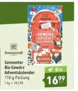 Citti Sonnentor Bio Gewürz Adventskalender tilbud