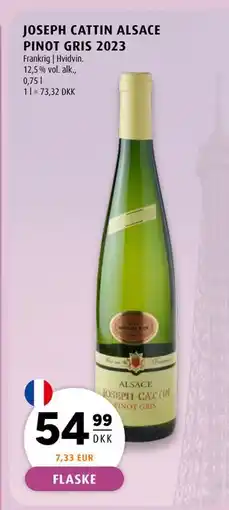 Scandinavian Park JOSEPH CATTIN ALSACE PINOT GRIS 2023, DKK 54.99 tilbud
