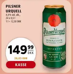 Scandinavian Park PILSNER URQUELL, DKK 149.99 tilbud