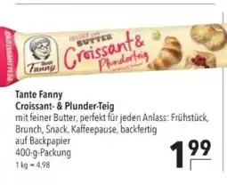 Citti Tante Fanny Croissant- & Plunder-Teig tilbud