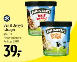 Føtex Ben & Jerry's isbæger tilbud