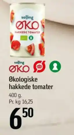Føtex Økologiske hakkede tomater tilbud
