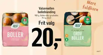 Føtex Valsemøllen bolleblanding tilbud