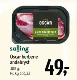 Føtex Salling oscar berberie andebryst tilbud