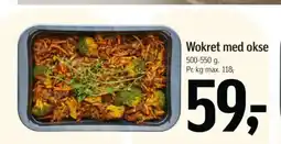 Føtex Wokret med okse tilbud
