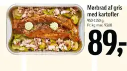 Føtex Mørbrad af gris med kartofler tilbud