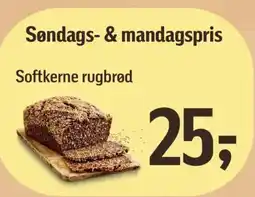 Føtex Softkerne rugbrød tilbud