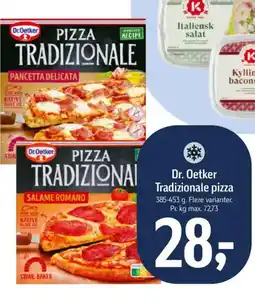 Føtex Dr. Oetker Tradizionale pizza tilbud