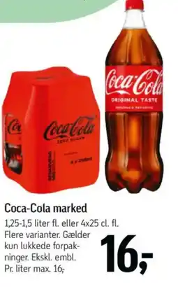 Føtex Coca-Cola marked tilbud