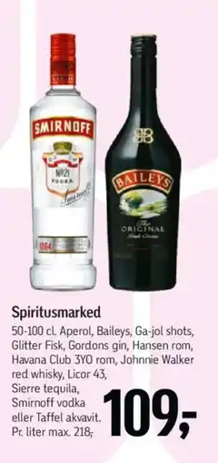 Føtex Spiritusmarked tilbud